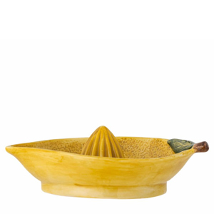 Bloomingville Limone Lemon Juicer Yellow Stoneware